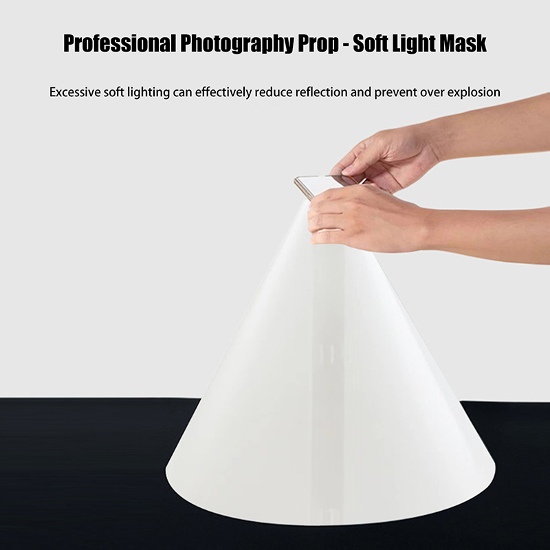 Photography Umbrella Lighting Kit - Stożkowy dyfuzor Rekwizyty fotograficzne Lekki softbox