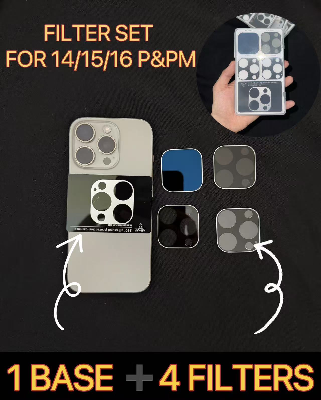 Photography Lighting Gear - Obiektyw do telefonu iPhone 16 Pro
