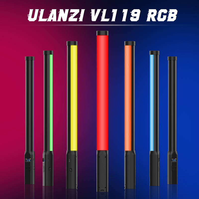 Photography Lighting Rgb - Ulanzi VL119 Ręczna kolorowa lampa RGB