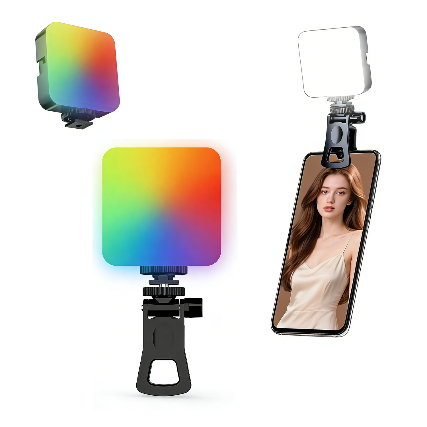 Photography Lighting Outdoor - Lampa kieszonkowa RGB do fotografii plenerowej,