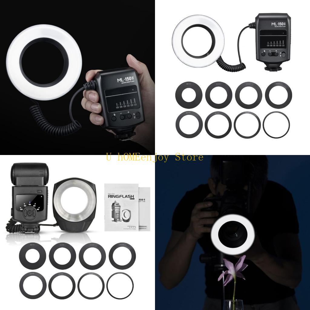 Photography Lighting With Flash - B0KF Przenośne pierścienie LED Lampa błyskowa