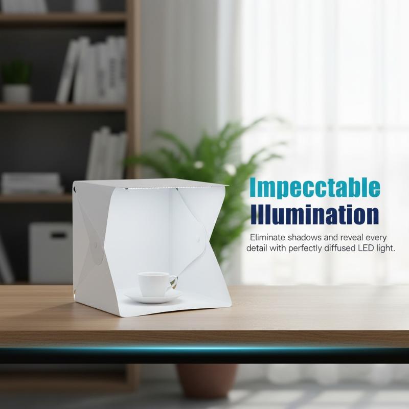 Photography Lighting On The Go - Innowacyjna składana lampa LED do fotografii