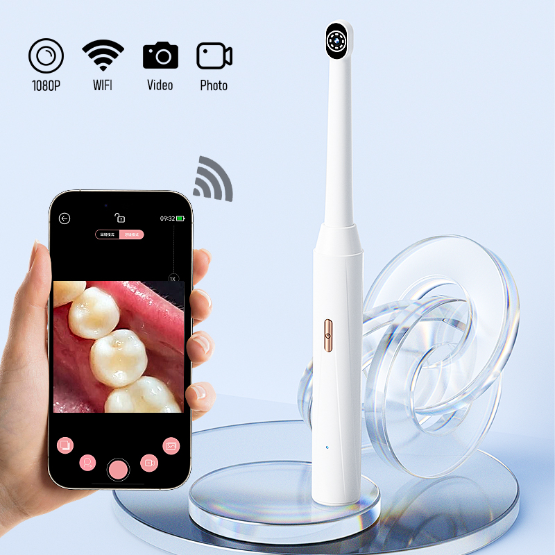 Photography Lighting Gear - Wizualna bezprzewodowa kamera oralna do iPhone'a/Androida