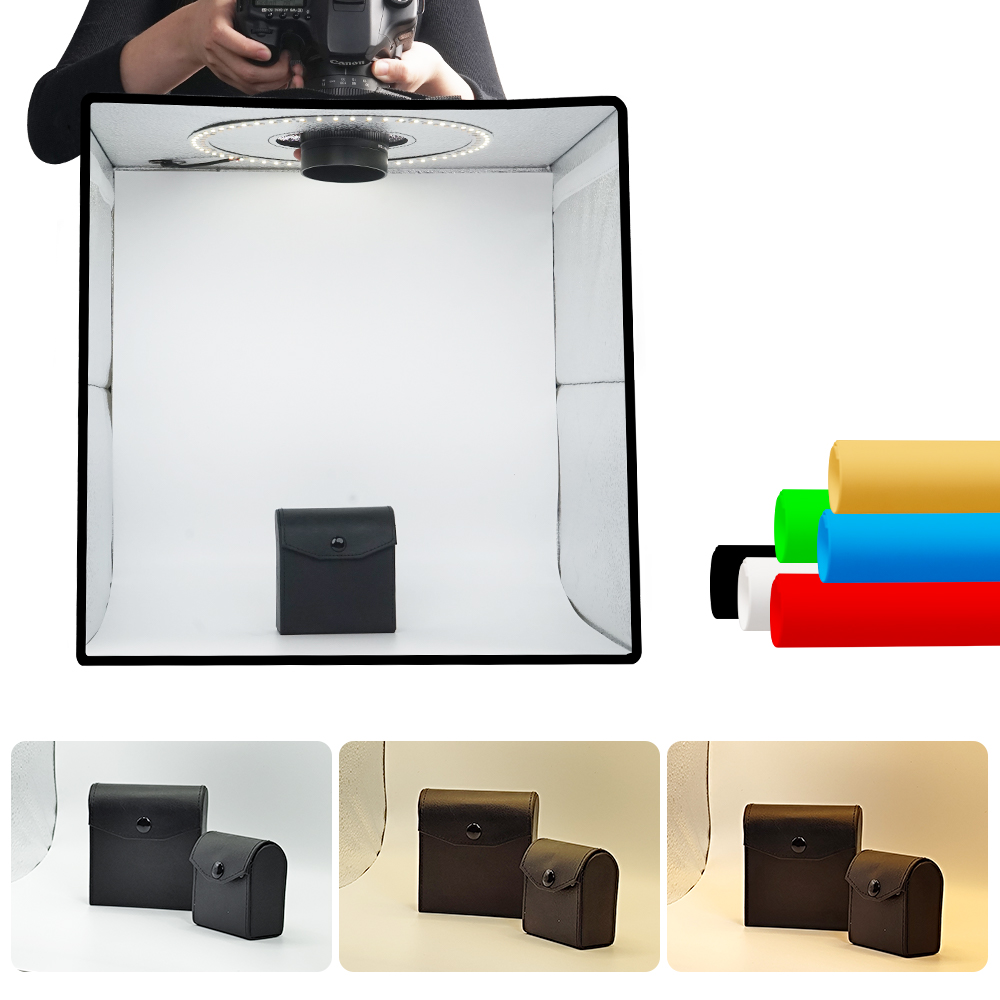 Photography Lighting Box - Lightdow Ściemnialna Fotobudka LED Zestaw do