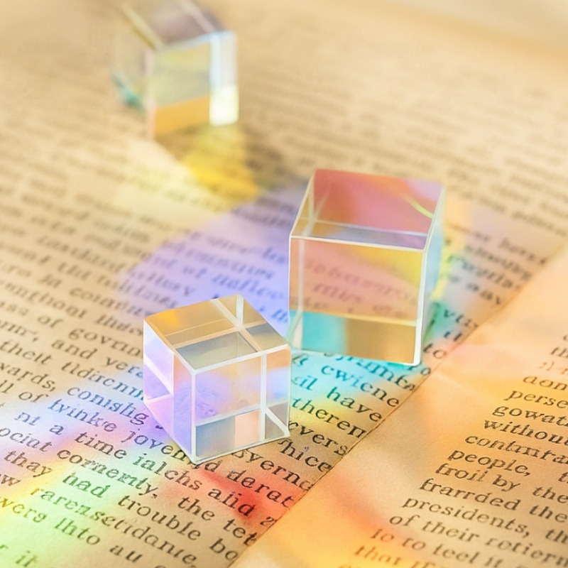 Lighting Glass Photography - Szkło Kostka Pryzmat Dichroiczny X-Cube Pryzmaty