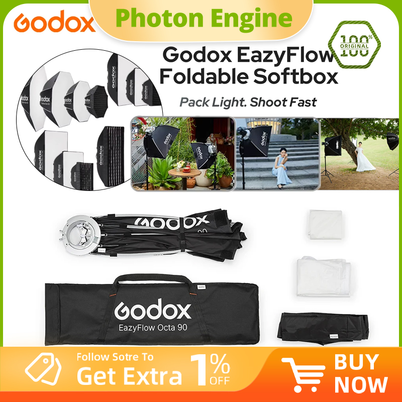 Photography Lighting Box - Seria Godox EazyFlow Składany Softbox z