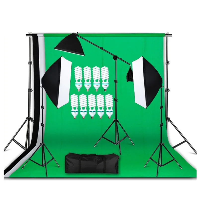 Photography Lighting For Clothing - Oświetlenie fotograficzne LED z czterema lampami