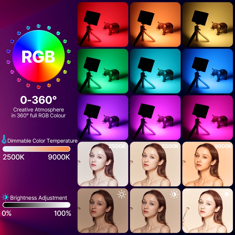 ULANZI LT002 RGB Lampa Wideo,  – Photography Lighting Outdoor recenzja i cena