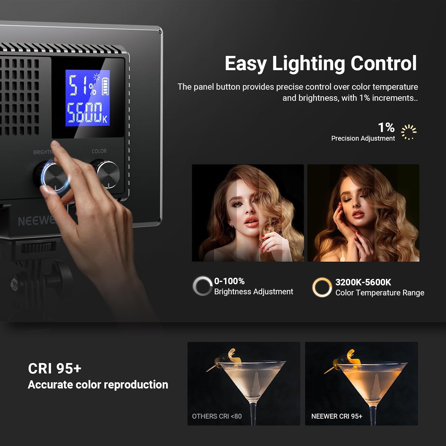 NEEWER Basics 9-calowy panel L – Photography Lighting Basics recenzja i cena