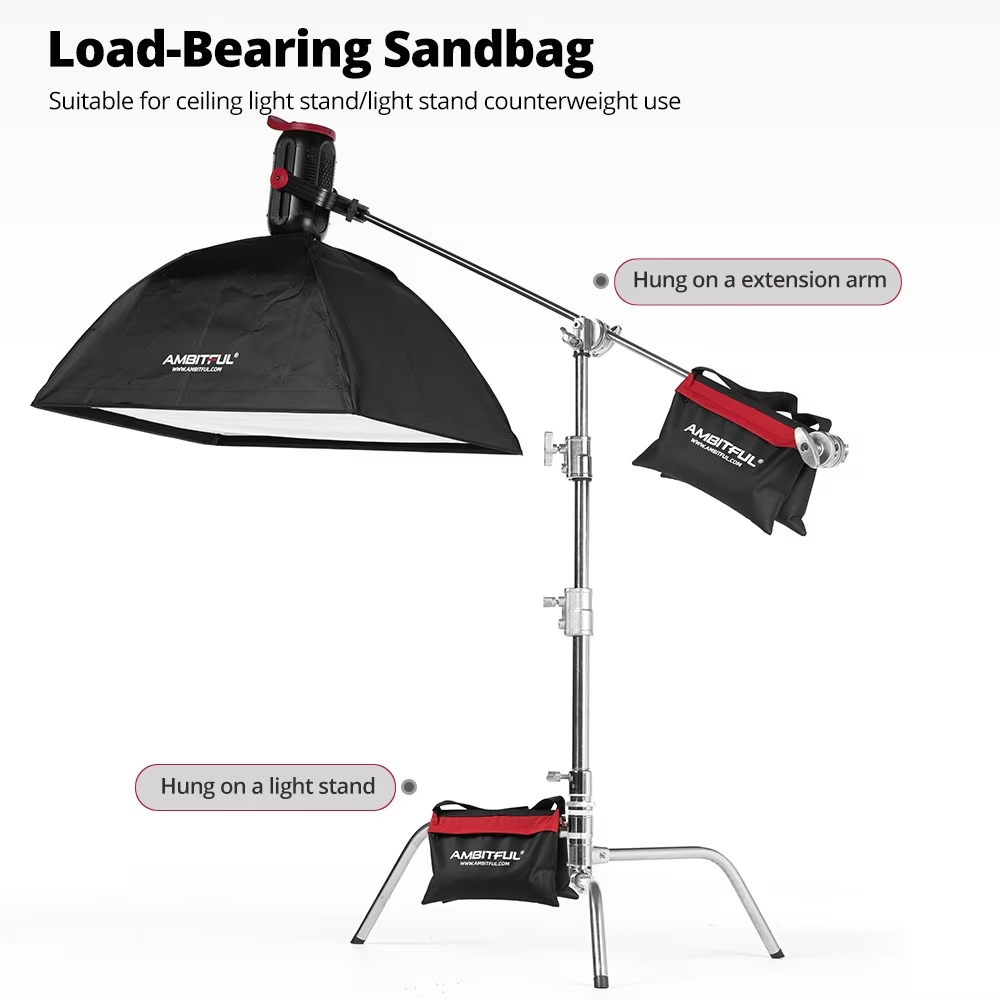 Worek piaskowy Ambitful 44x33c – Light Stand Sandbag recenzja i cena