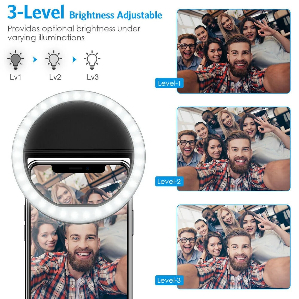 LED Lampa do Selfie z Ładowani – Photography Lighting Gear recenzja i cena
