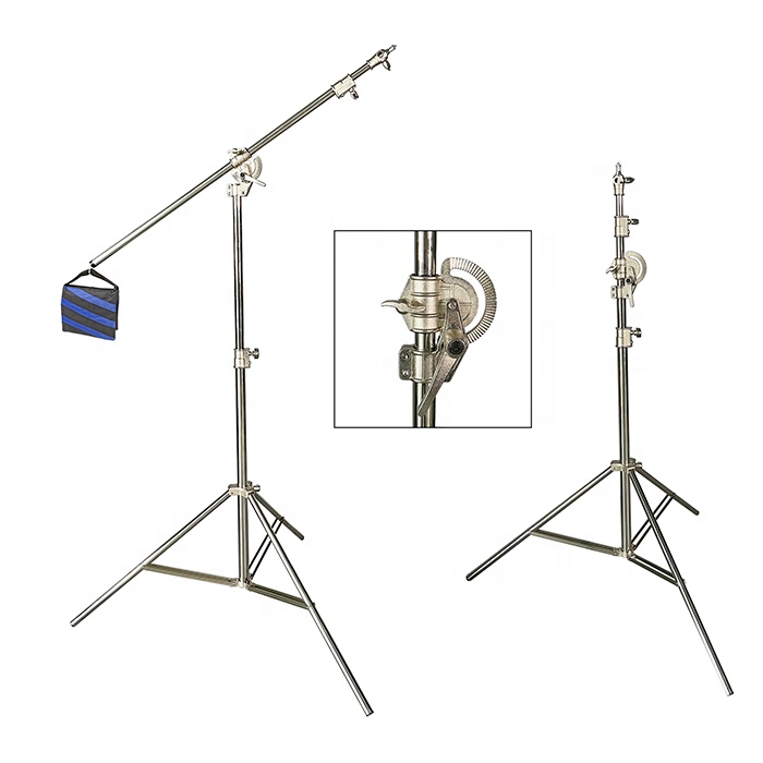 Statyw oświetleniowy 4m 2w1, r – Light Stand Sandbag recenzja i cena