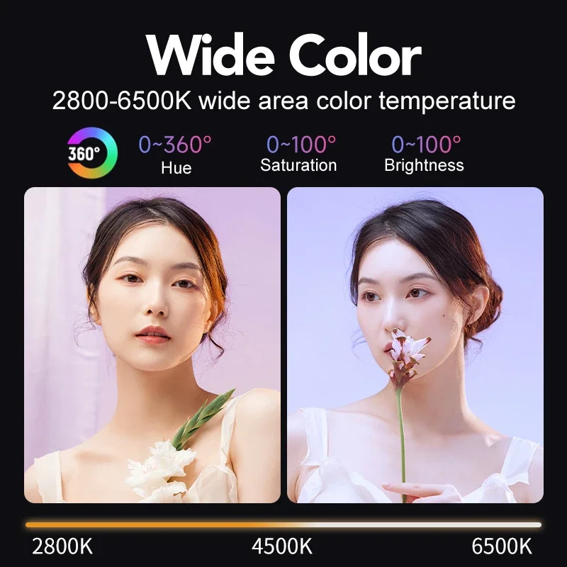 Lampa wideo RGB Przenośna lamp – Photography Lighting Rgb recenzja i cena