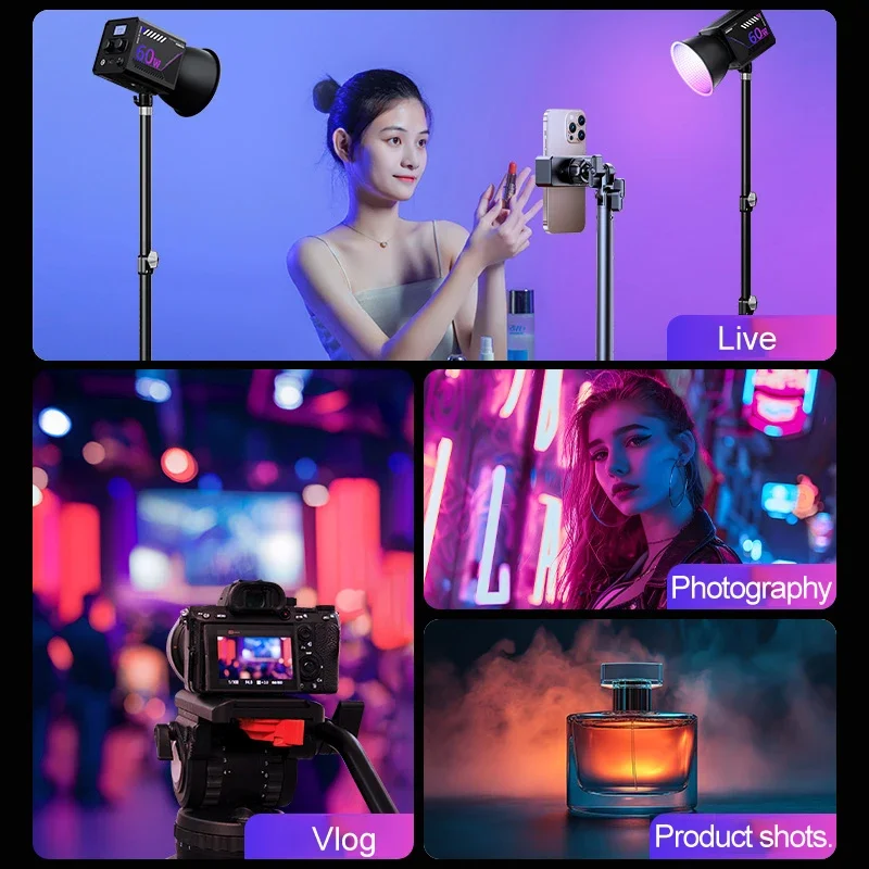 Lampa wideo RGB Przenośna lamp – Photography Lighting Rgb recenzja i cena