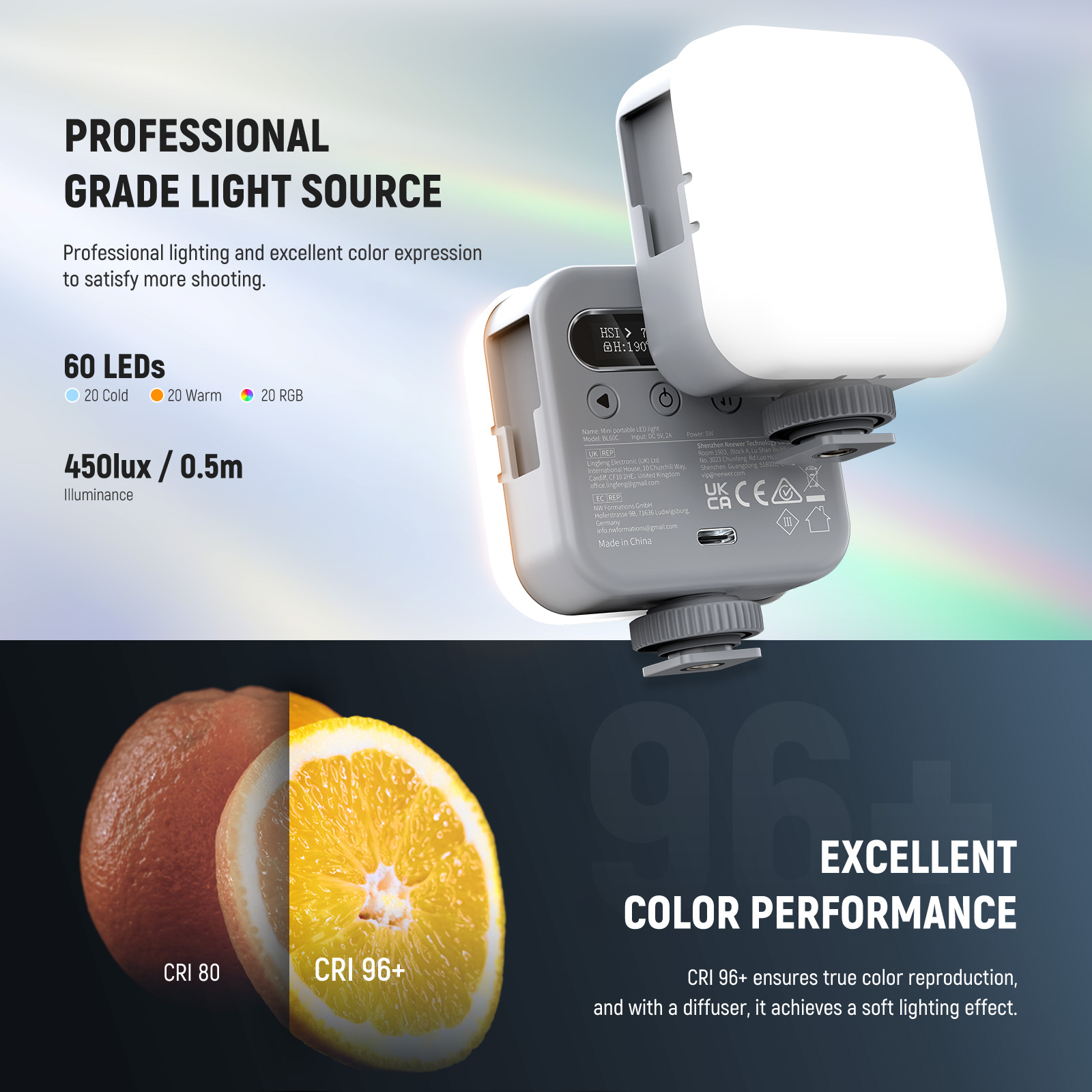NEEWER Podstawowa Magnetyczna  – Photography Lighting Basics recenzja i cena