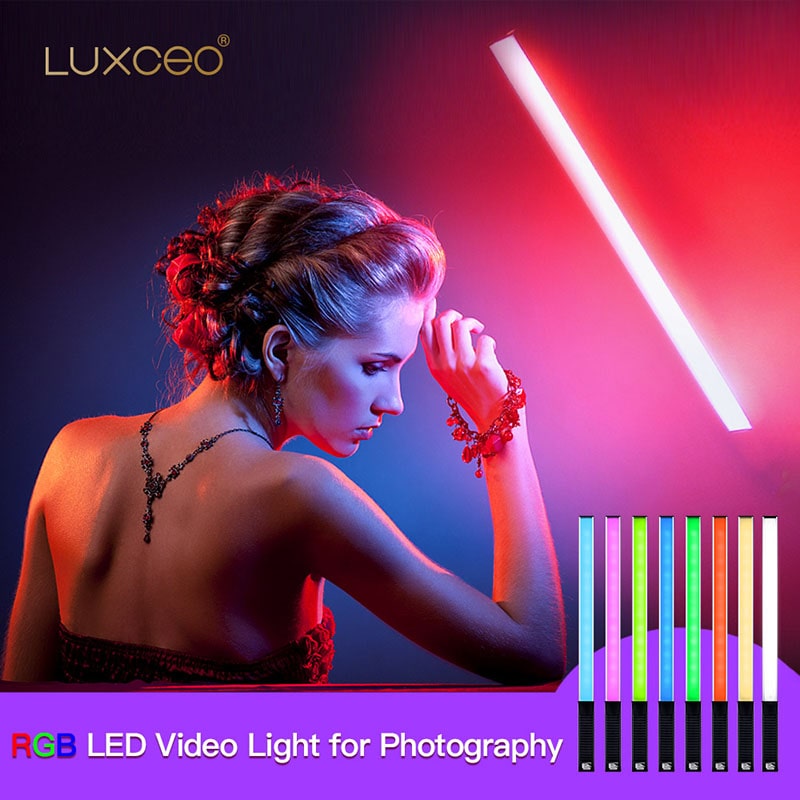 LUXCEO Q508A Ręczna lampa wide – Photography Lighting Rgb recenzja i cena
