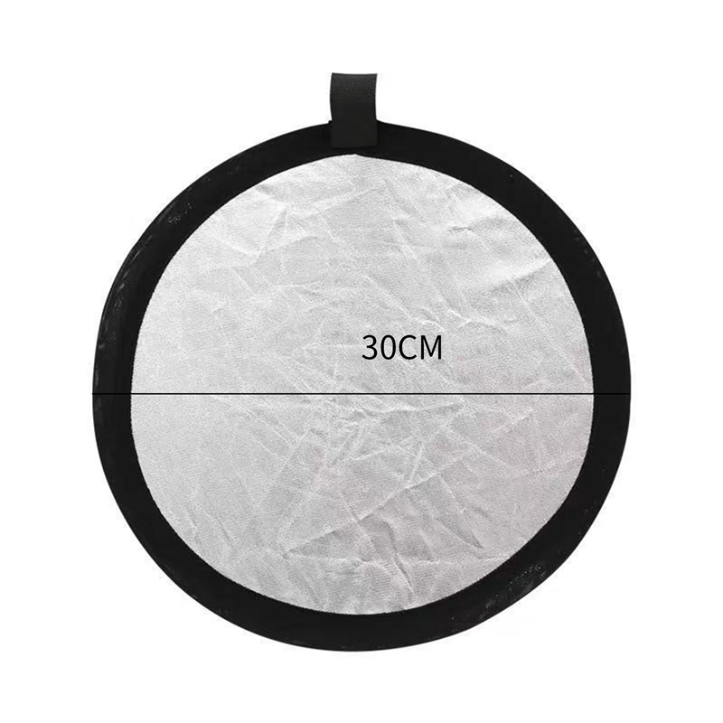 Odblask Reflektor 30cm Uchwyt  – Reflector Disc Silver recenzja i cena