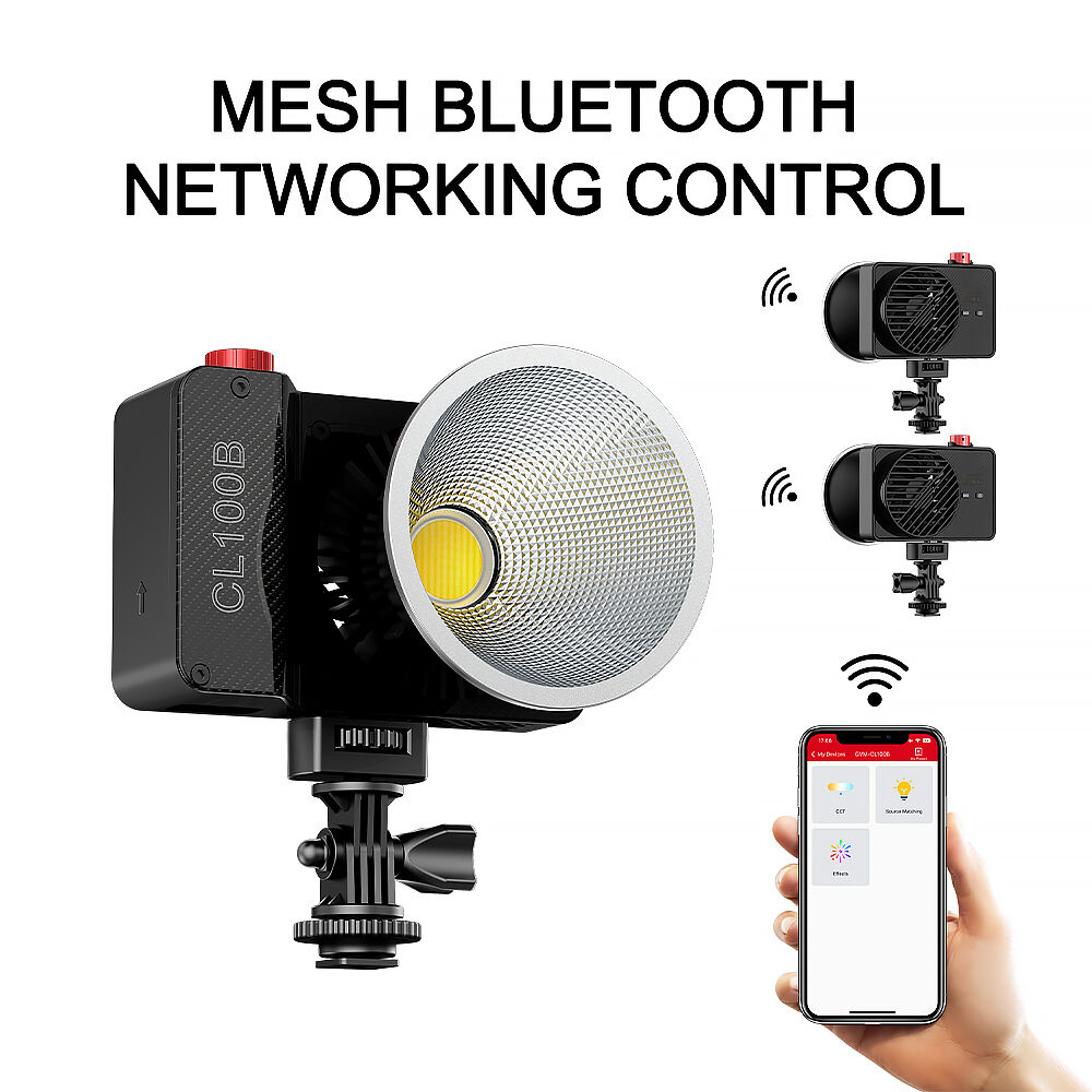 GVM CL100B Przenośna Dwukoloro – Photography Lighting Outdoor recenzja i cena