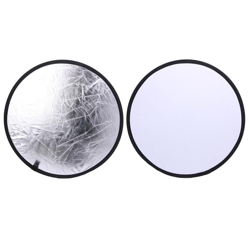 Odbłyśnik fotograficzny 2 w 1  – Reflector Disc Silver recenzja i cena