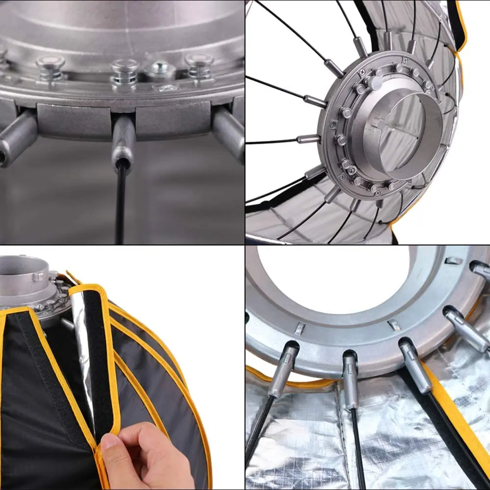 Softbox fotograficzny LED 35 c – Parabolic Umbrella Deep recenzja i cena