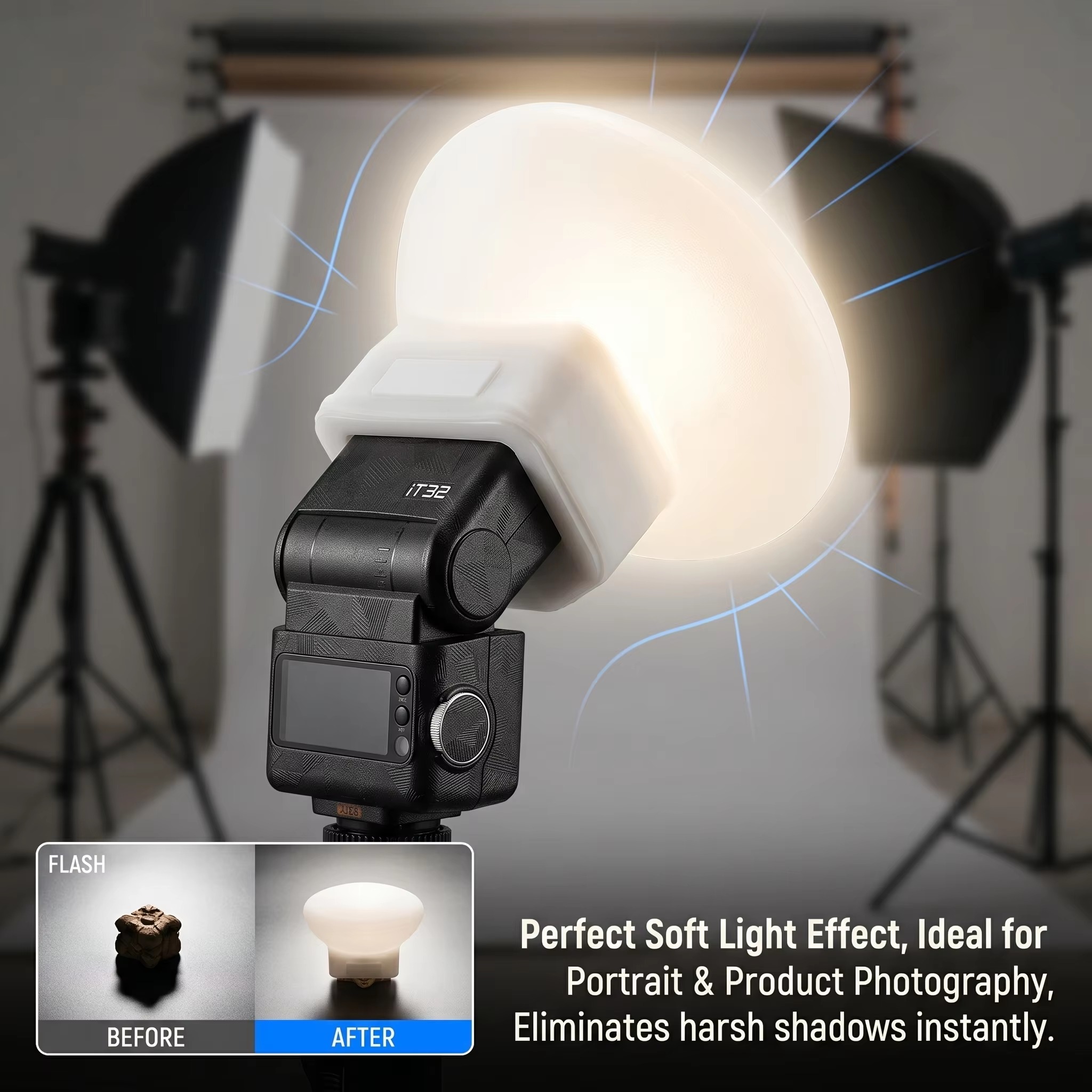 Silikonowa osłona dyfuzora lam – Photography Lighting With Flash recenzja i cena