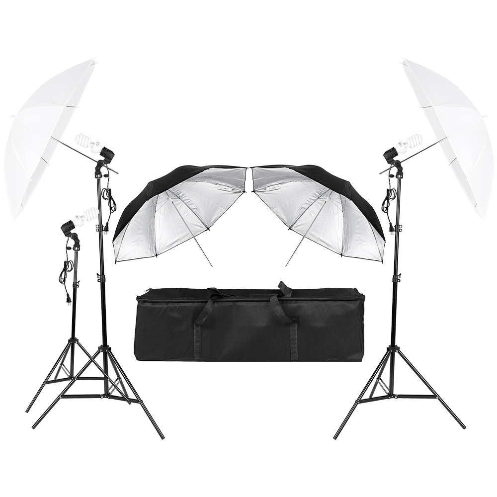 Zestaw oświetleniowy do fotogr – Photography Umbrella Lighting Kit recenzja i cena