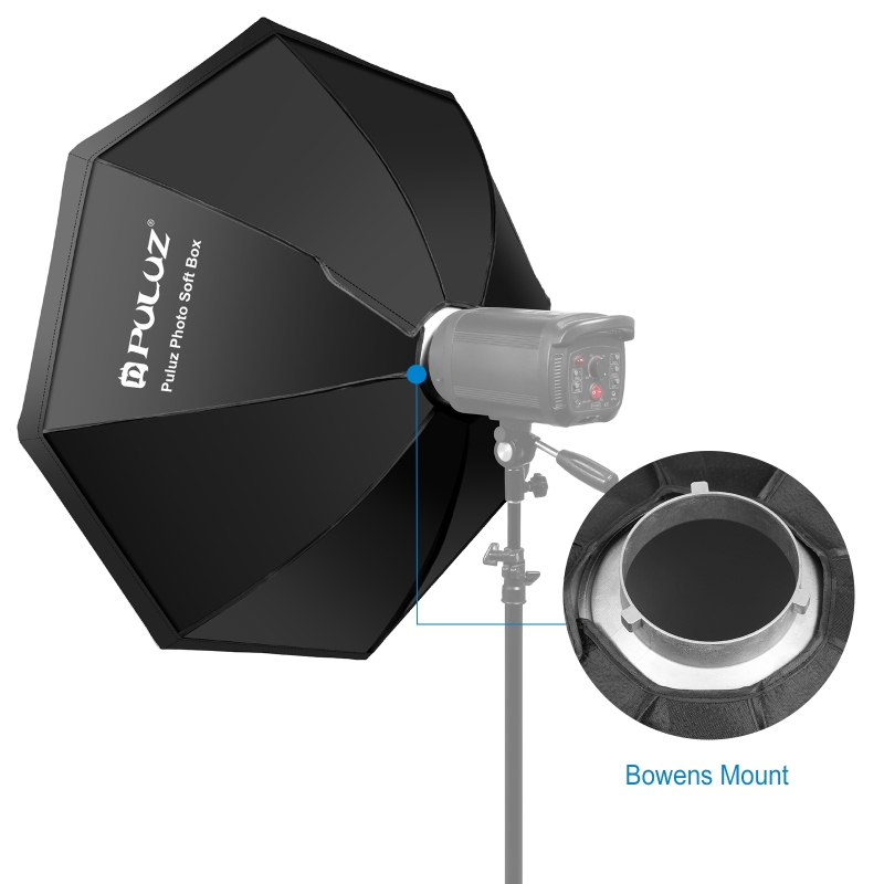 PULUZ 95cm ośmiokątny fotograf – Photography Lighting With Flash recenzja i cena
