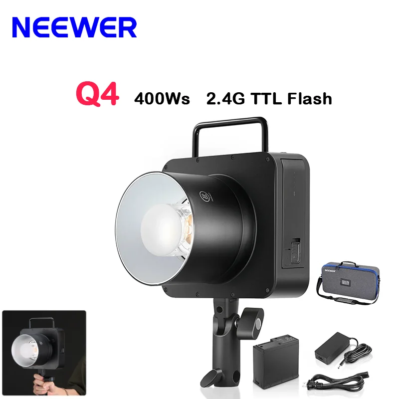 Lampa błyskowa 2026 Q4 400Ws 2 – Photography Using Lighting recenzja i cena