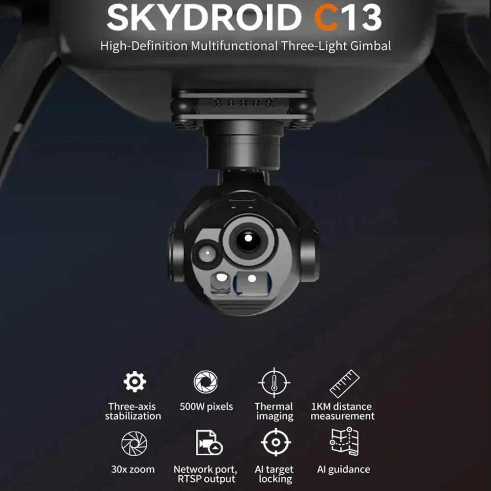 Kamera gimbalowa Skydroid C13  – Photography Lighting Classes recenzja i cena