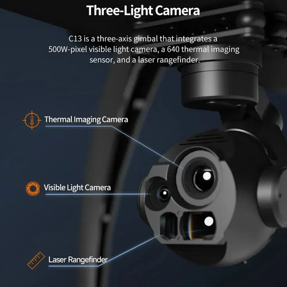 Kamera gimbalowa Skydroid C13  – Photography Lighting Classes recenzja i cena