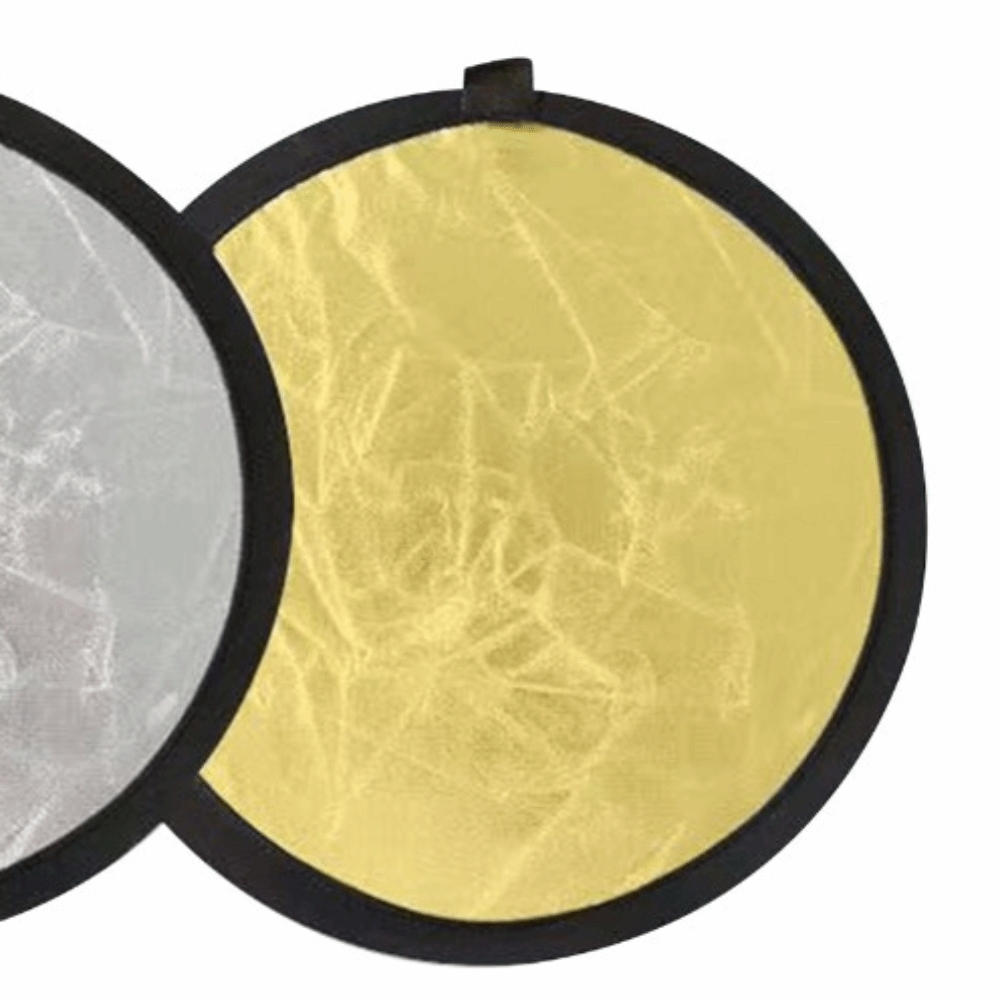 Odbłyśnik fotograficzny 30 cm, – Reflector Disc Silver recenzja i cena