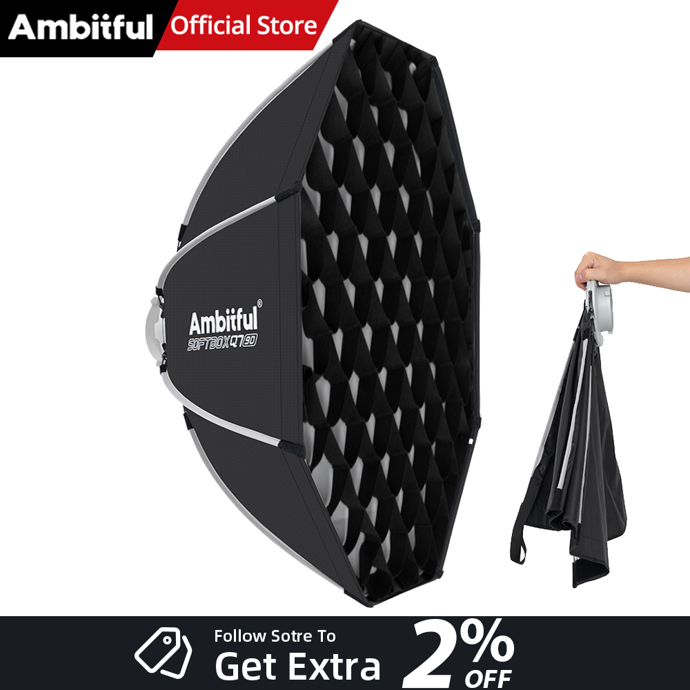 AMBITFUL Q7II 55/65/90cm Octag – Photography Lighting Box recenzja i cena
