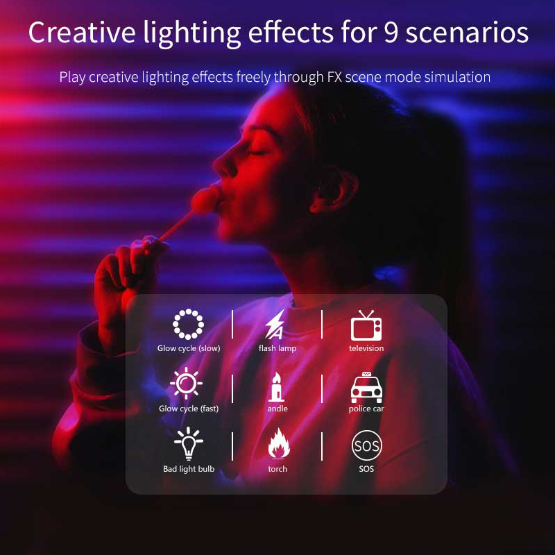 Przenośna lampa LED RGB do fot – Photography Lighting Rgb recenzja i cena