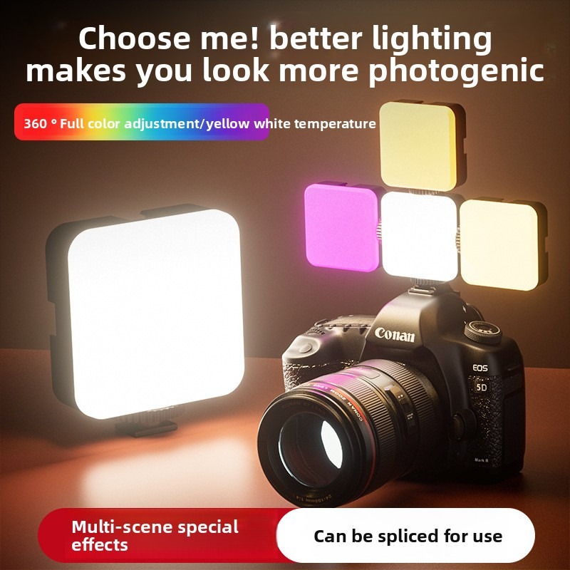 Lampa kieszonkowa RGB do fotog – Photography Lighting Outdoor recenzja i cena