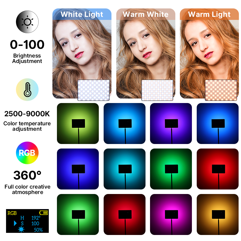 Ulanzi LT003 15W RGB Video Lig – Photography Lighting Rgb recenzja i cena