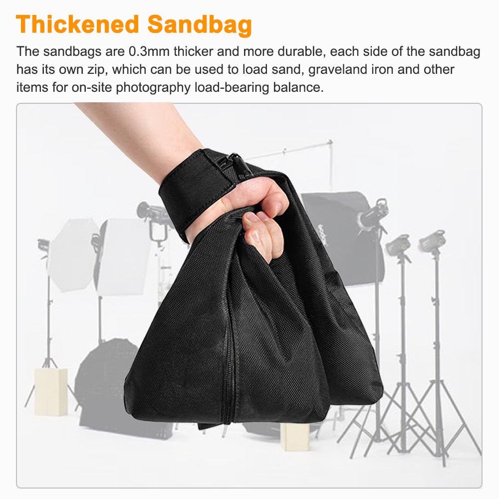 Worek z piaskiem dwusekcyjny d – Light Stand Sandbag recenzja i cena