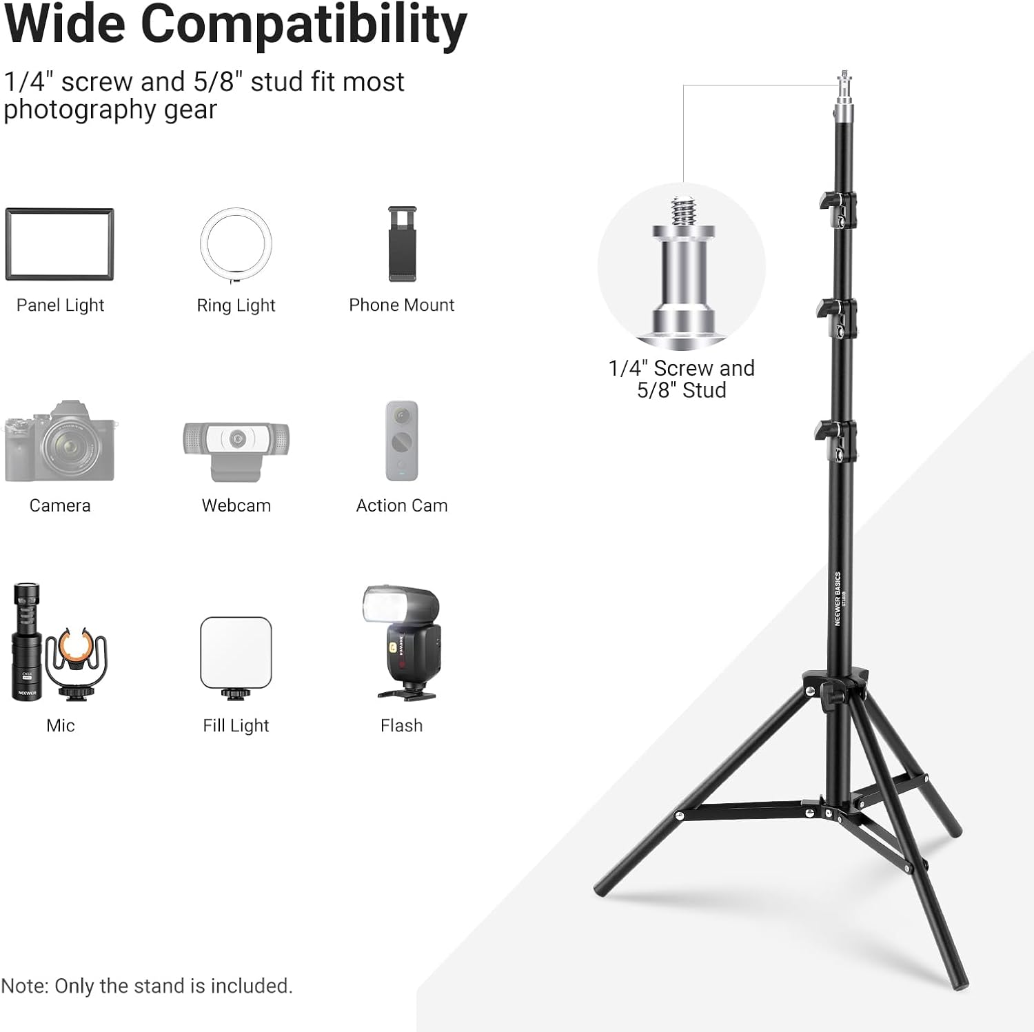 NEEWER Basics Statyw oświetlen – Photography Lighting Basics recenzja i cena