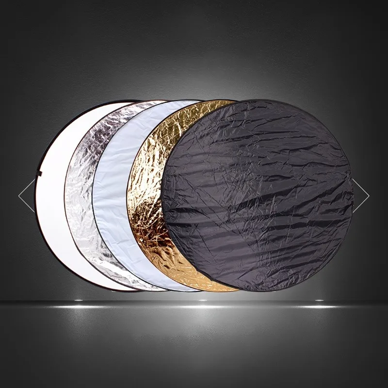 1 szt. Przenośny zestaw reflek – Reflector Disc Silver recenzja i cena