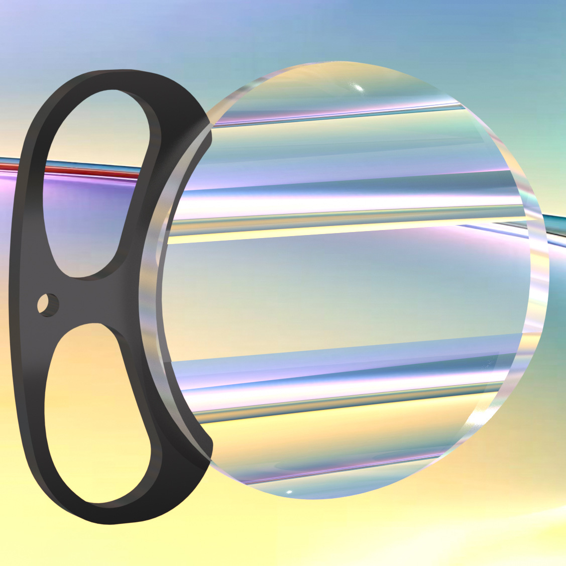 100mm Ręczny dwustronny filtr  – Lighting Glass Photography recenzja i cena