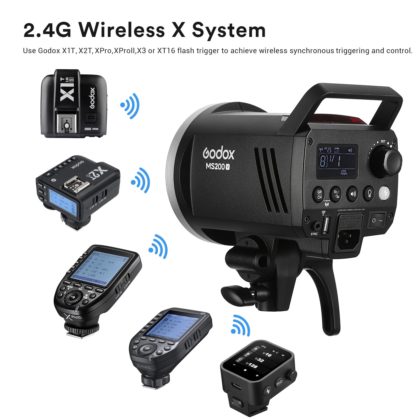 Godox MS200V Lampa studyjna bł – Portrait Photography With Lighting recenzja i cena