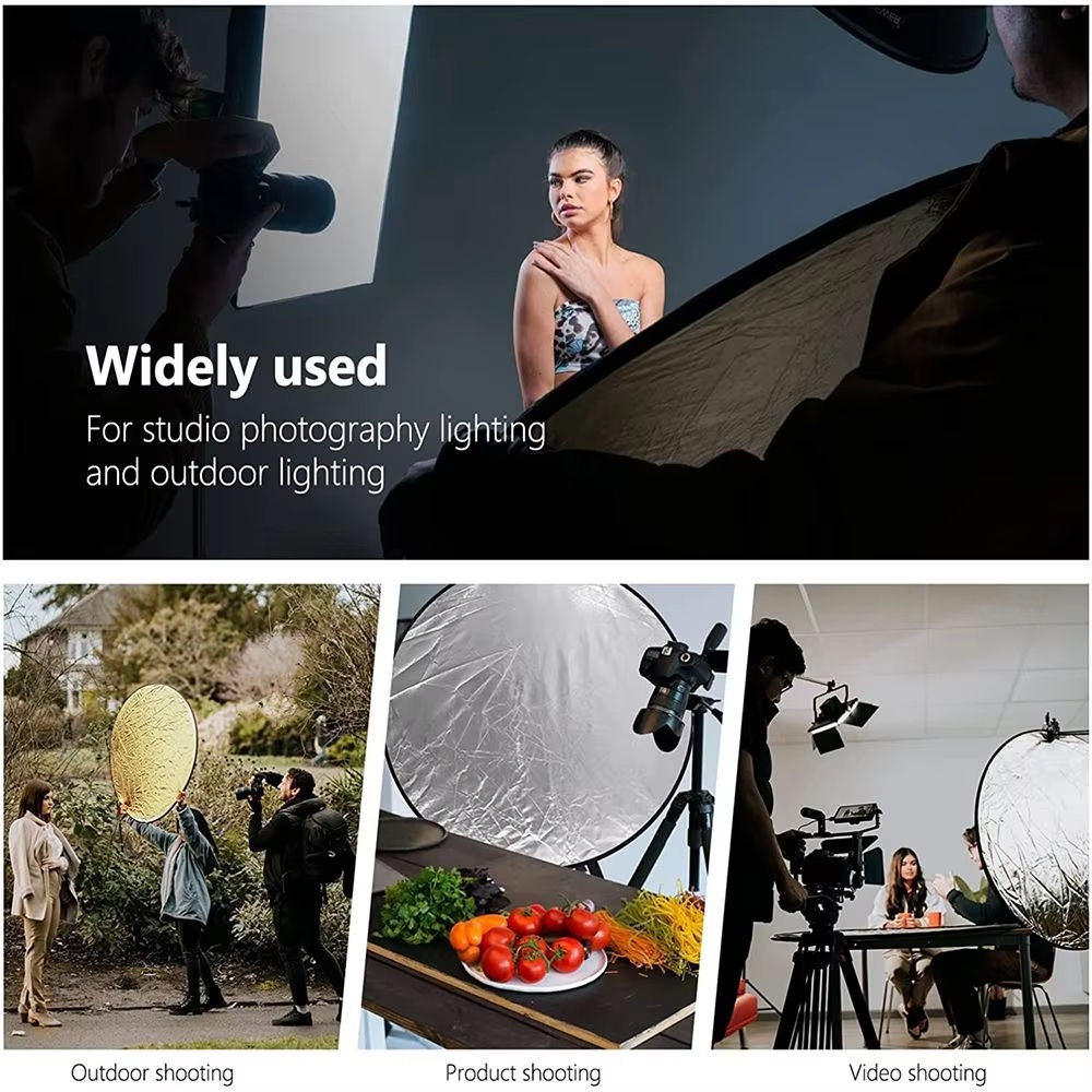 Przenośny, składany reflektor  – Photography Lighting Outdoor recenzja i cena