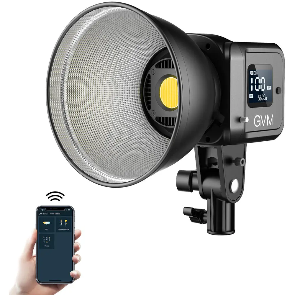 GVM SD80D 80W Dwukolorowa Lamp – Photography Using Lighting recenzja i cena
