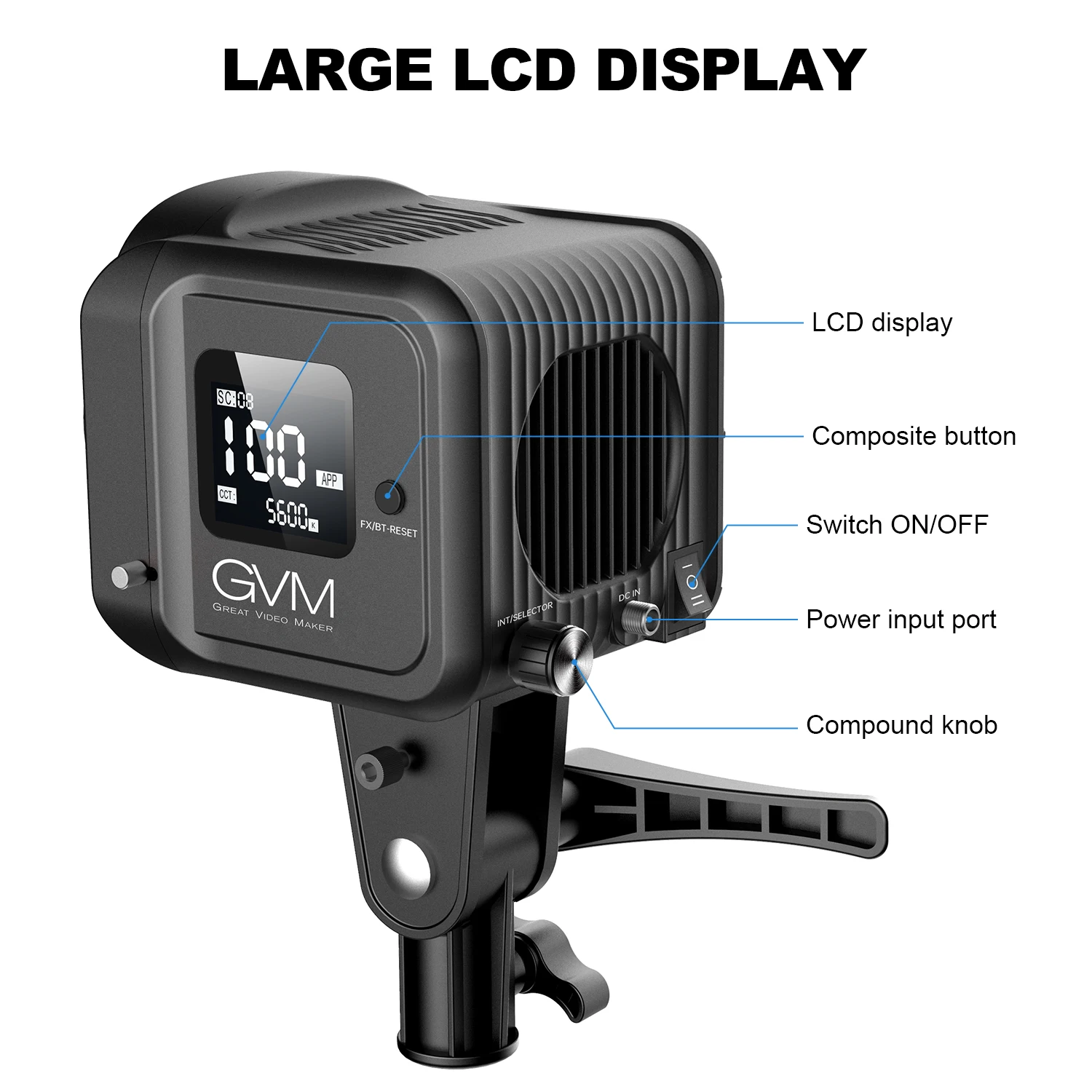 GVM SD80D 80W Dwukolorowa Lamp – Photography Using Lighting recenzja i cena