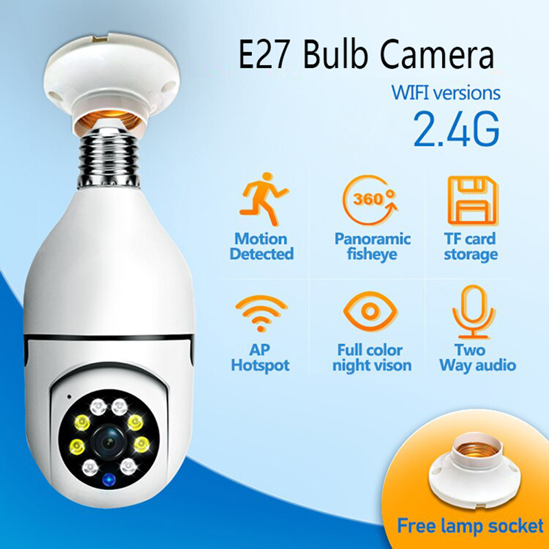 Lampa z żarówką Kamera 360° °  – Photography Lighting Portrait recenzja i cena