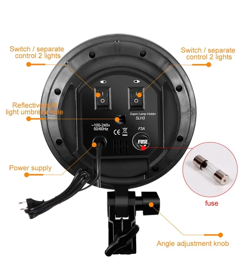 Zestaw oświetlenia do studia f – Photography Lighting Portrait recenzja i cena