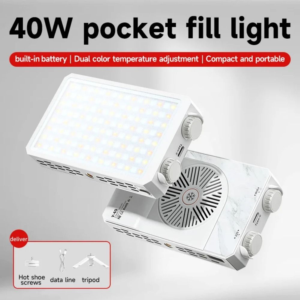 Lampa LED RGB do kamery 40W, 2 – Photography Lighting Rgb recenzja i cena