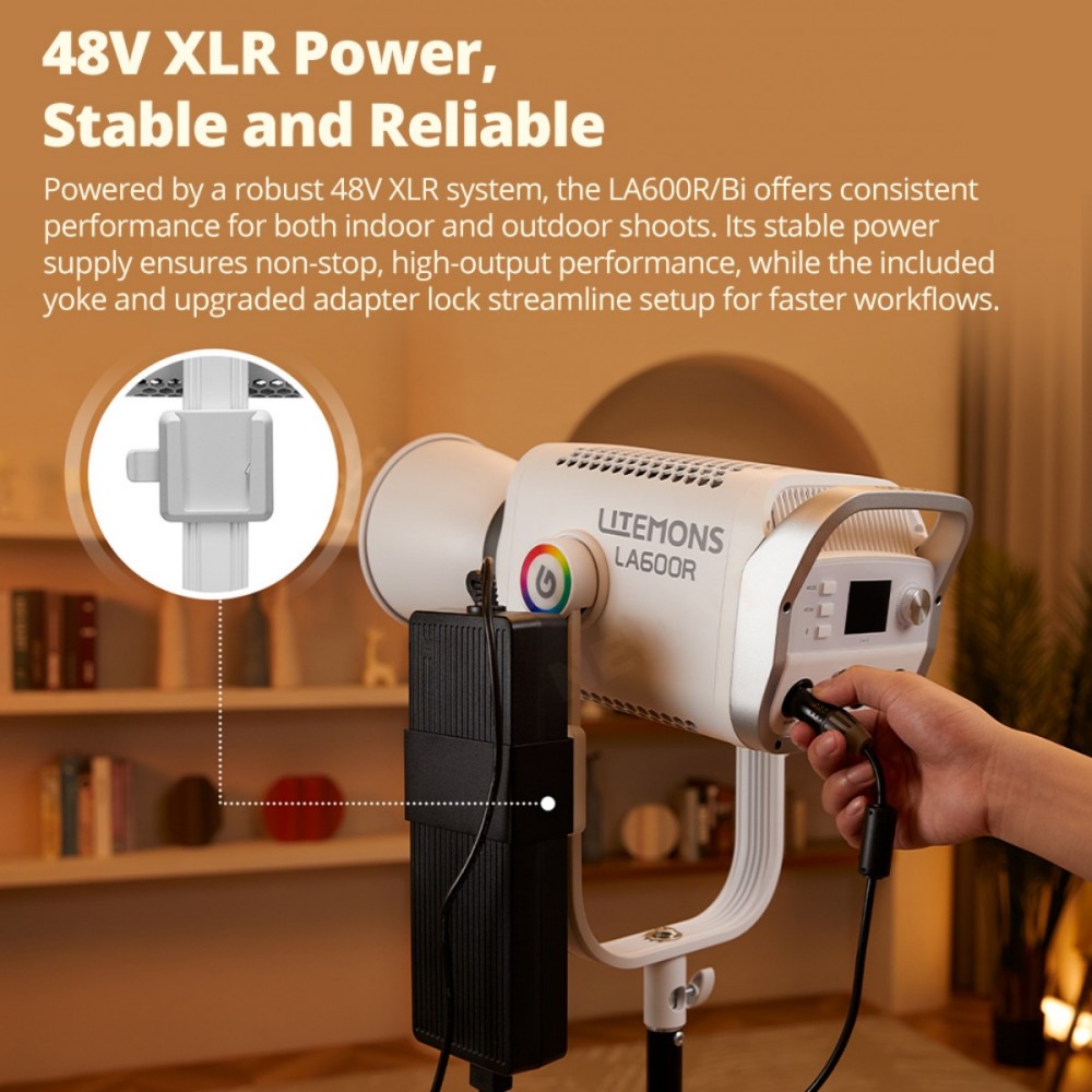 Godox LITEMONS LA600Bi LA600R  – Photography Lighting Portrait recenzja i cena