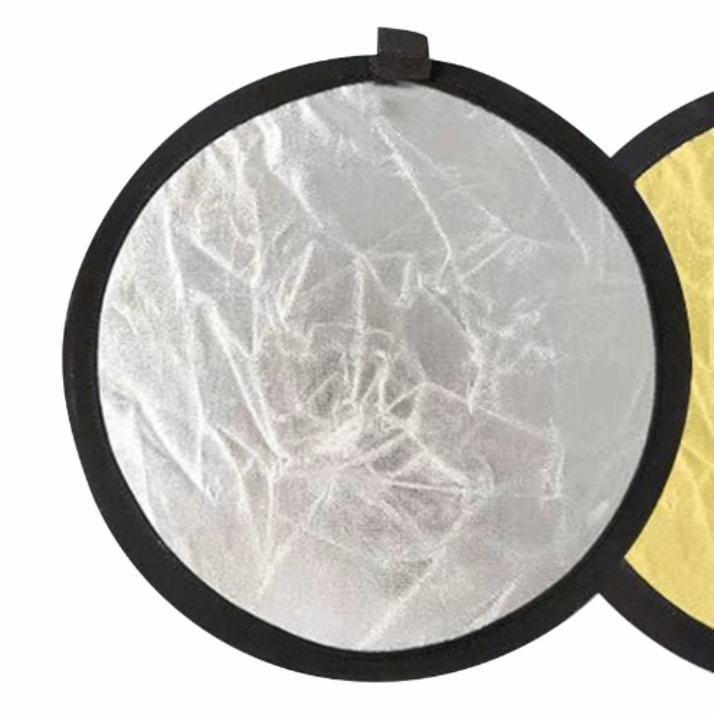 Odbłyśnik fotograficzny 30 cm, – Reflector Disc Silver recenzja i cena